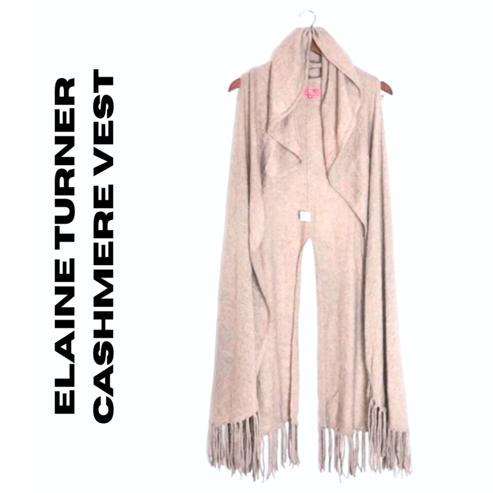 Elaine Turner Cashmere Iris Vest